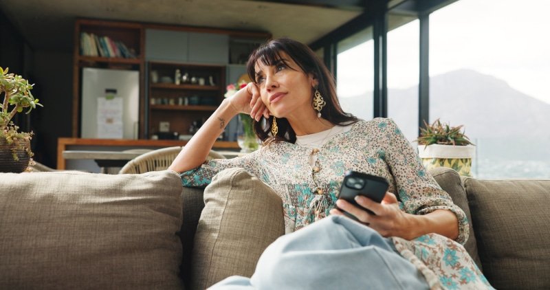 Person in quiet contemplation, considering their options during a period of separation